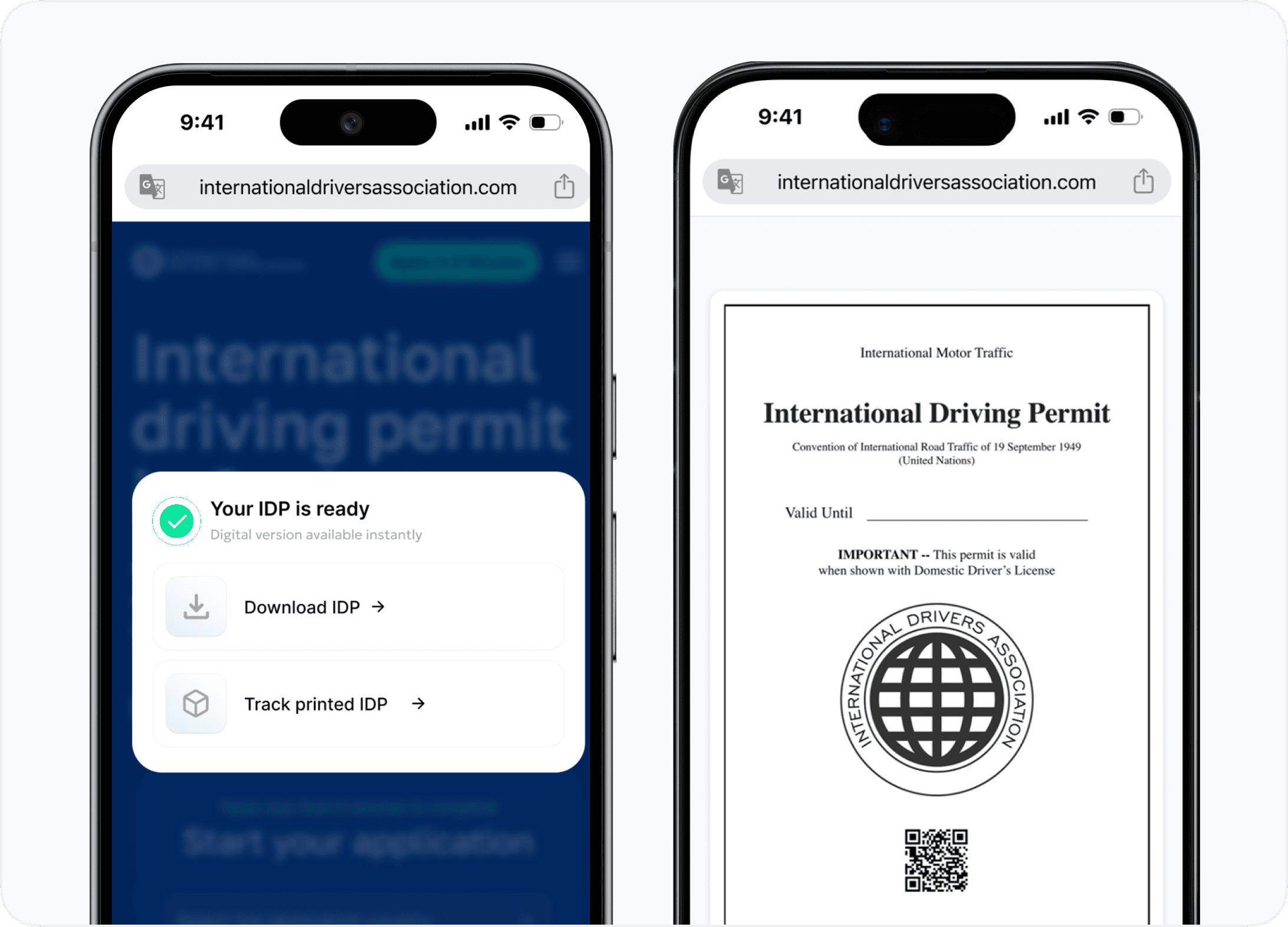 Digital IDP on Phones